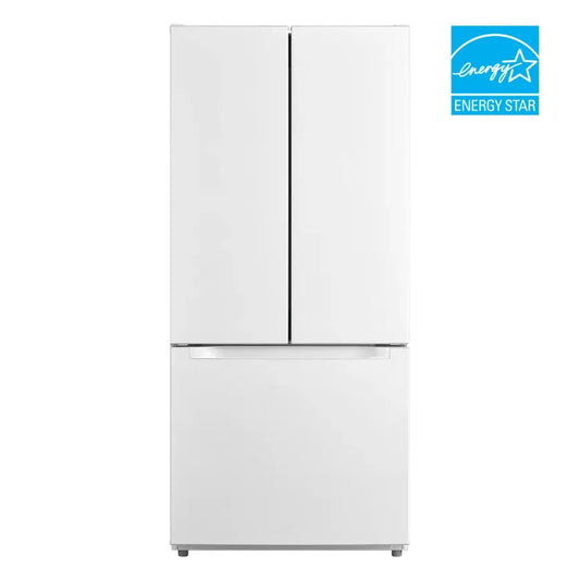 Element 18.4 cu. ft. French Door Refrigerator - White