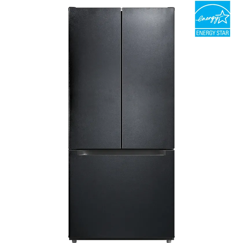 Element 18.4 cu. ft. French Door Refrigerator - Black