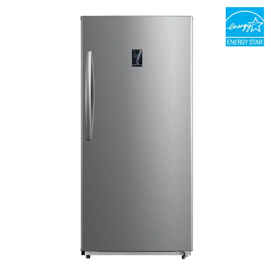 Element 13.8 cu. ft. Upright Convertible Freezer / Refrigerator - Stainless Steel, ENERGY STAR