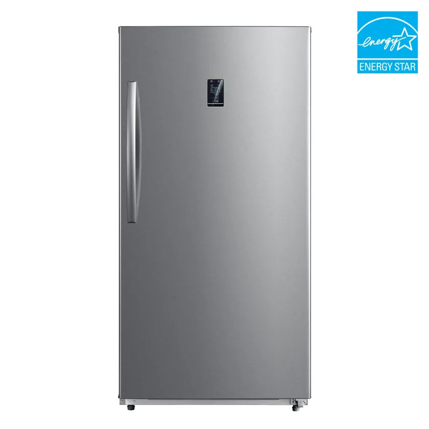 Element 17.0 cu. ft. Upright Convertible Freezer / Refrigerator - Stainless Steel, ENERGY STAR