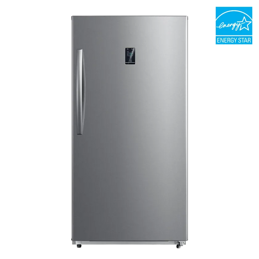 Element 17.0 cu. ft. Upright Convertible Freezer / Refrigerator - Stainless Steel, ENERGY STAR