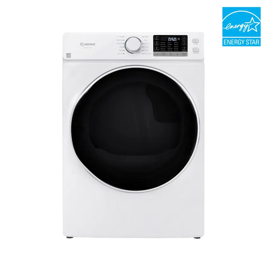 Element 8.0 cu. ft. Front Load Electric Dryer - White Energy Star